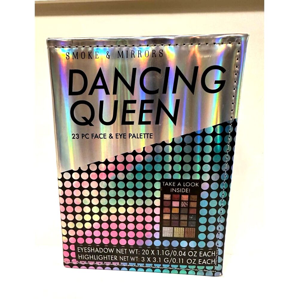 Smoke & Mirrors Dancing Queen 23-Piece Face & Eye Palette Shadow Highlighter NEW